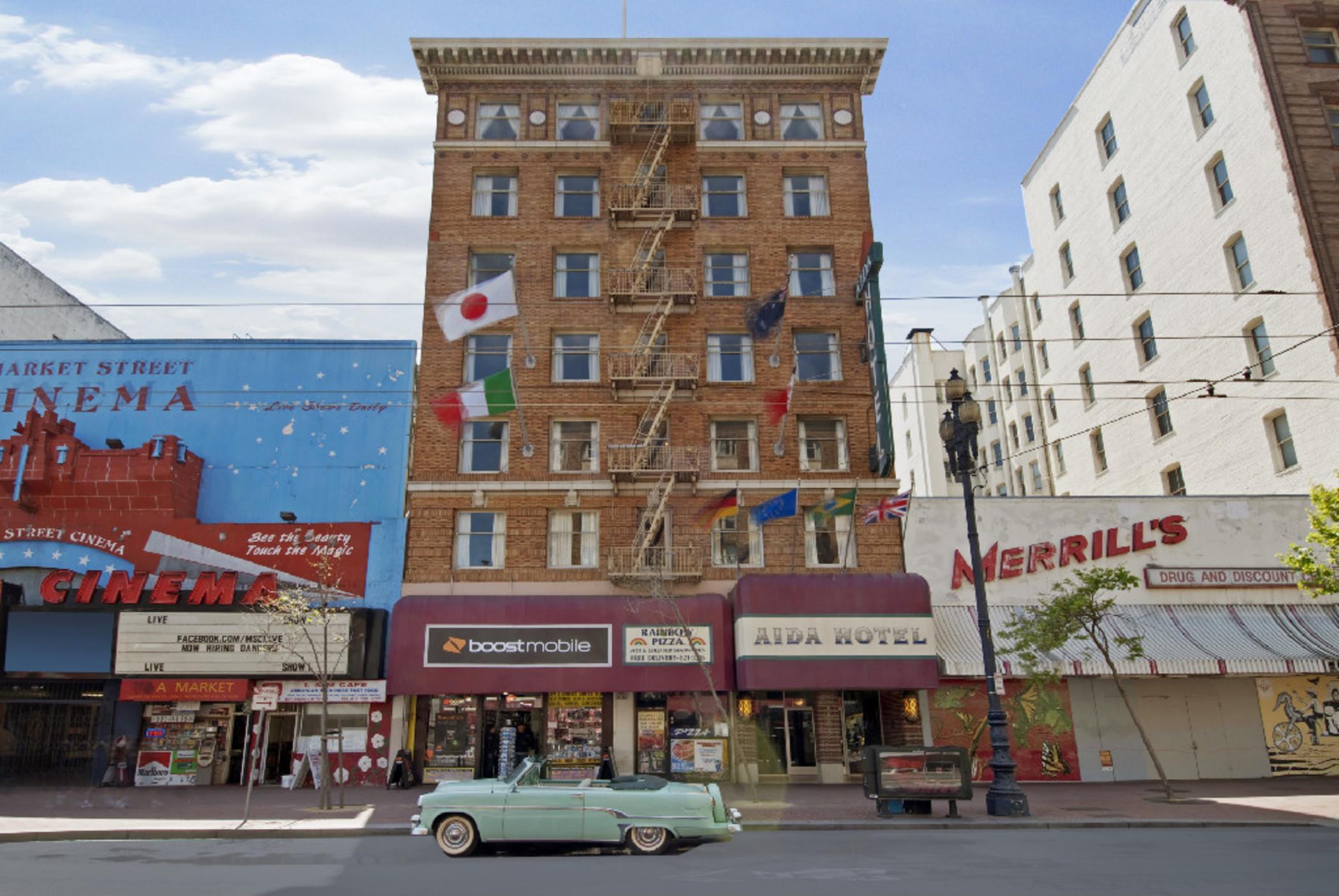 Aida Plaza Hotel San Francisco Exterior foto